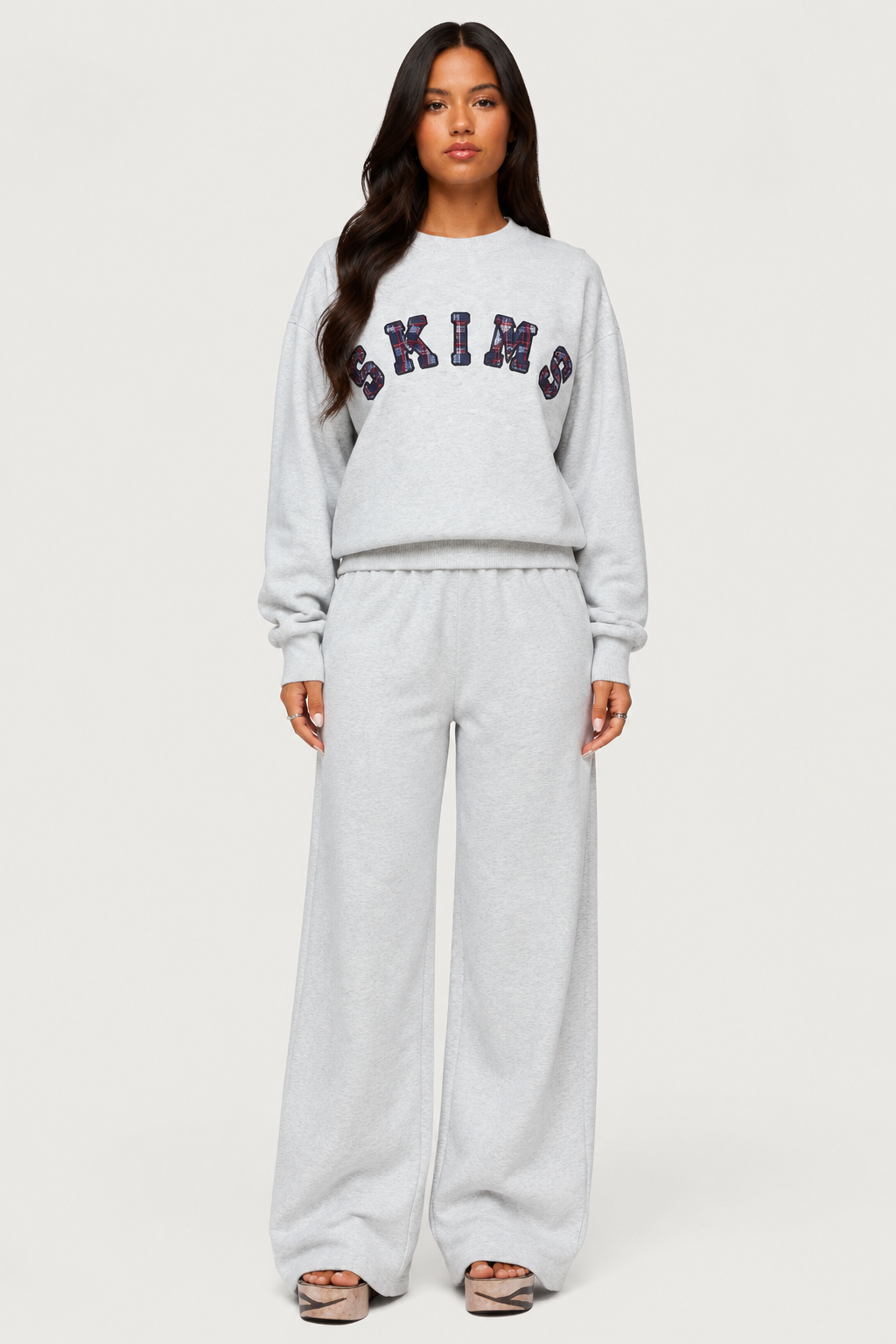 Varsity Plaid Sweat Set