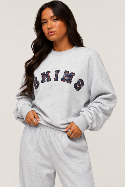 Varsity Plaid Sweat Set