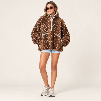 The Bluebell Fawn Sherpa