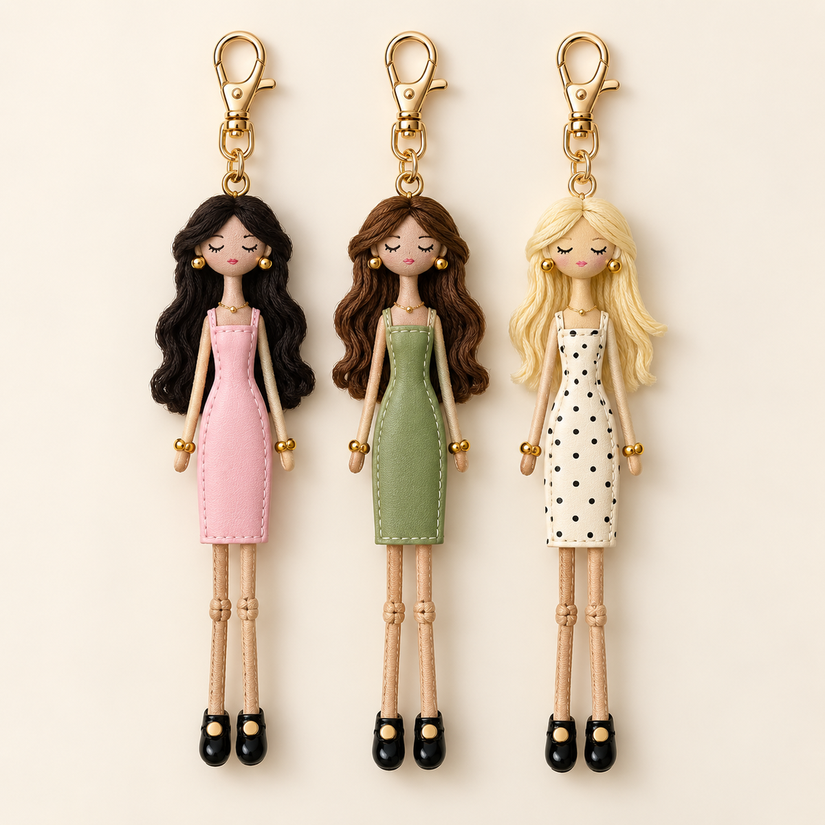 Doll Charm Trio